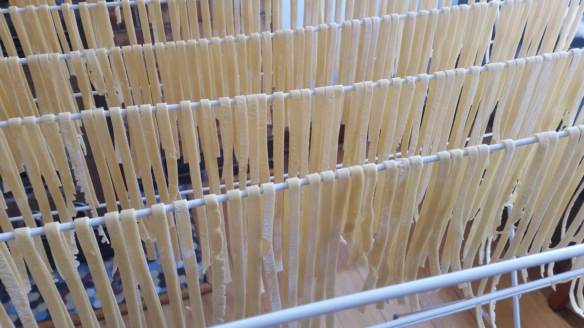 homemade pasta