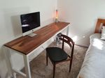 Spotted Gum desk by Nham