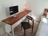 Spotted Gum desk by Nham