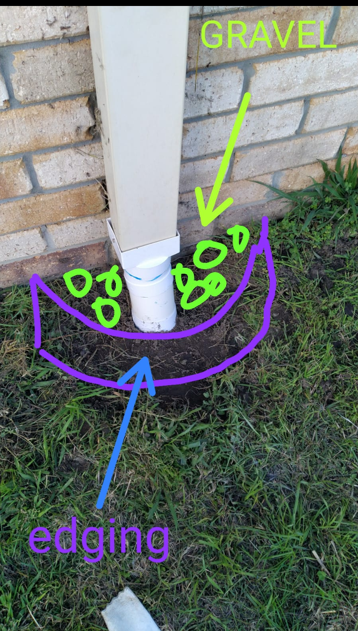 Protecting downpipes Bunnings community