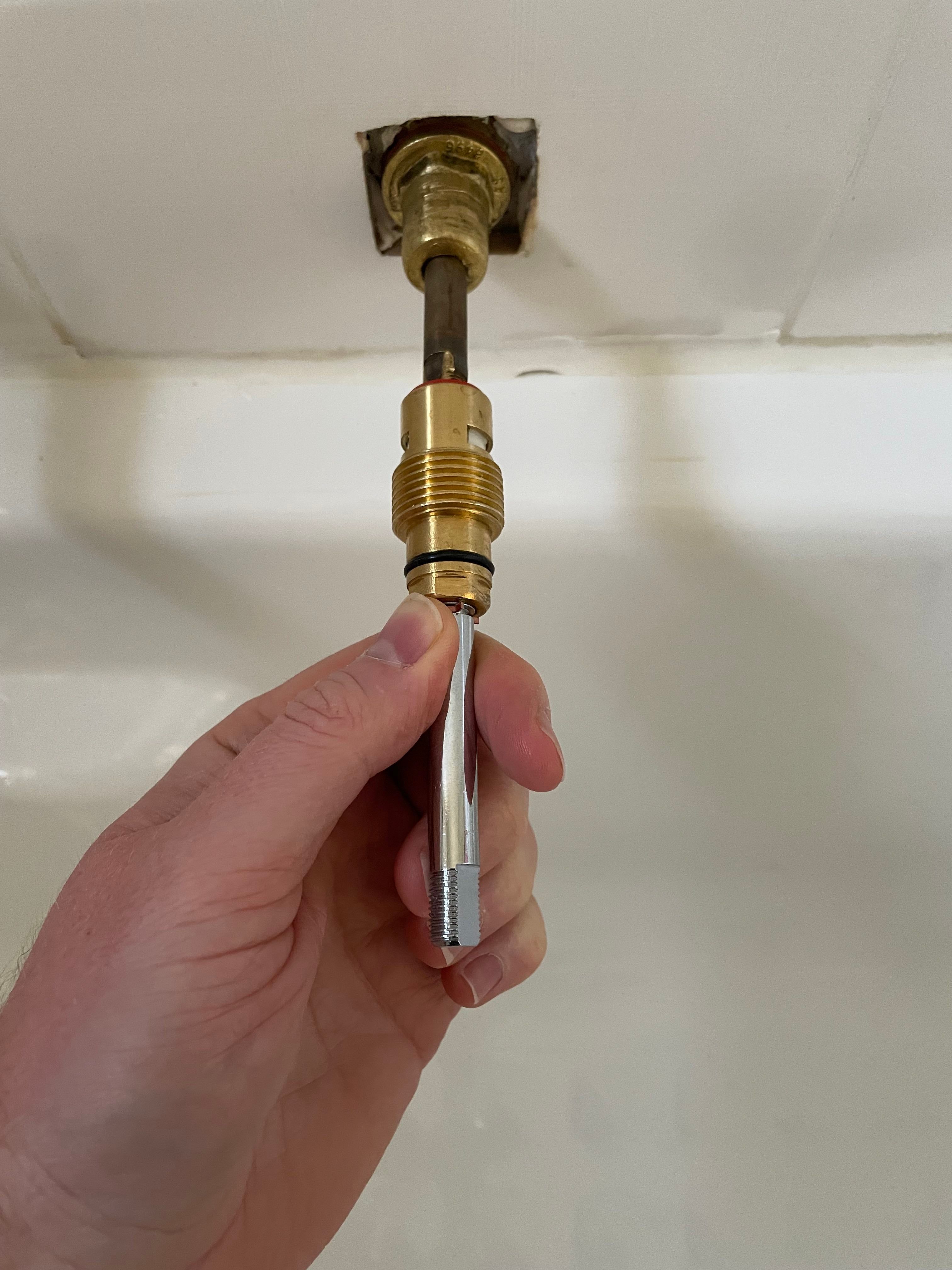 Bath Tap spindle Sizing Bunnings community