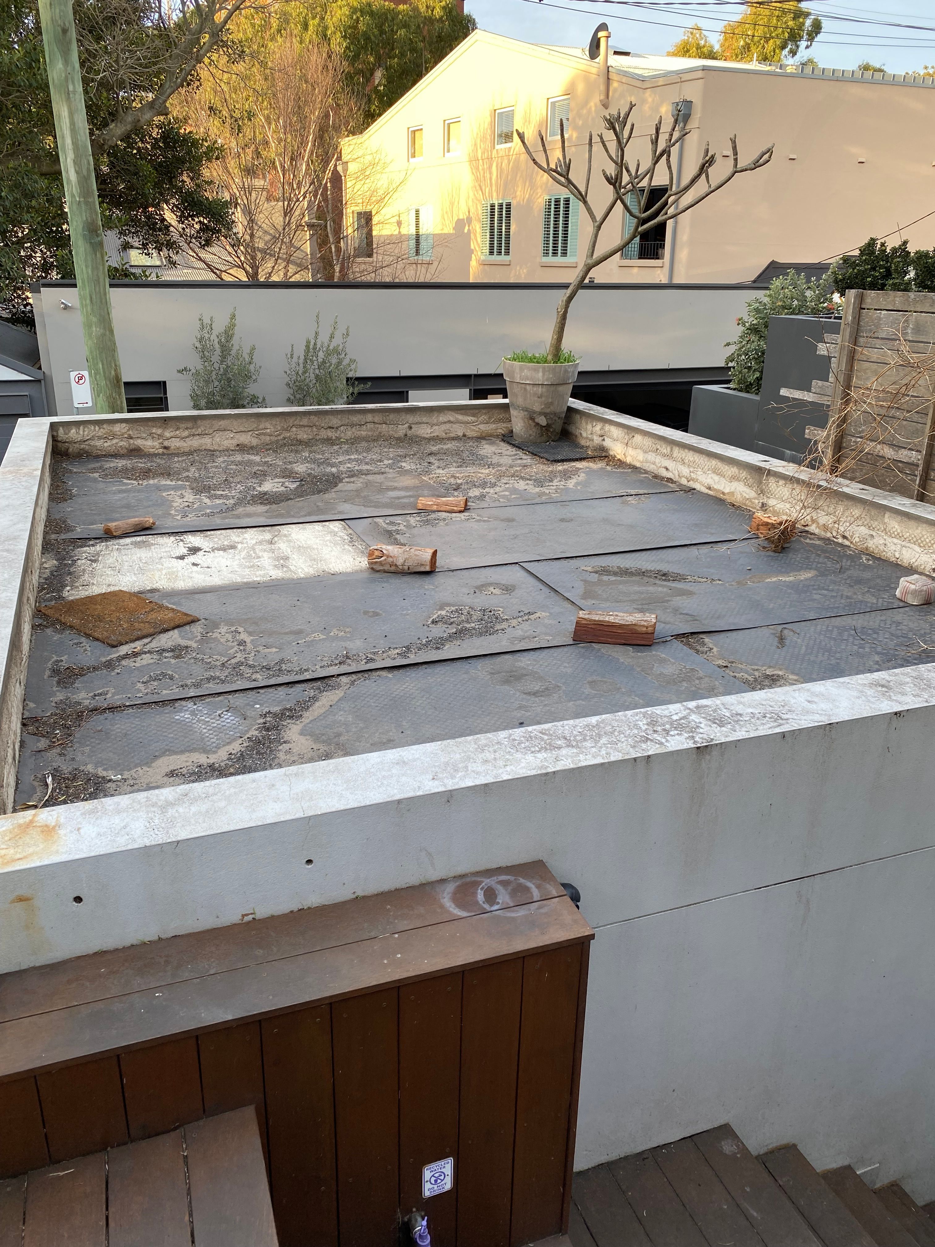 Laying deck on concrete slab Bunnings community