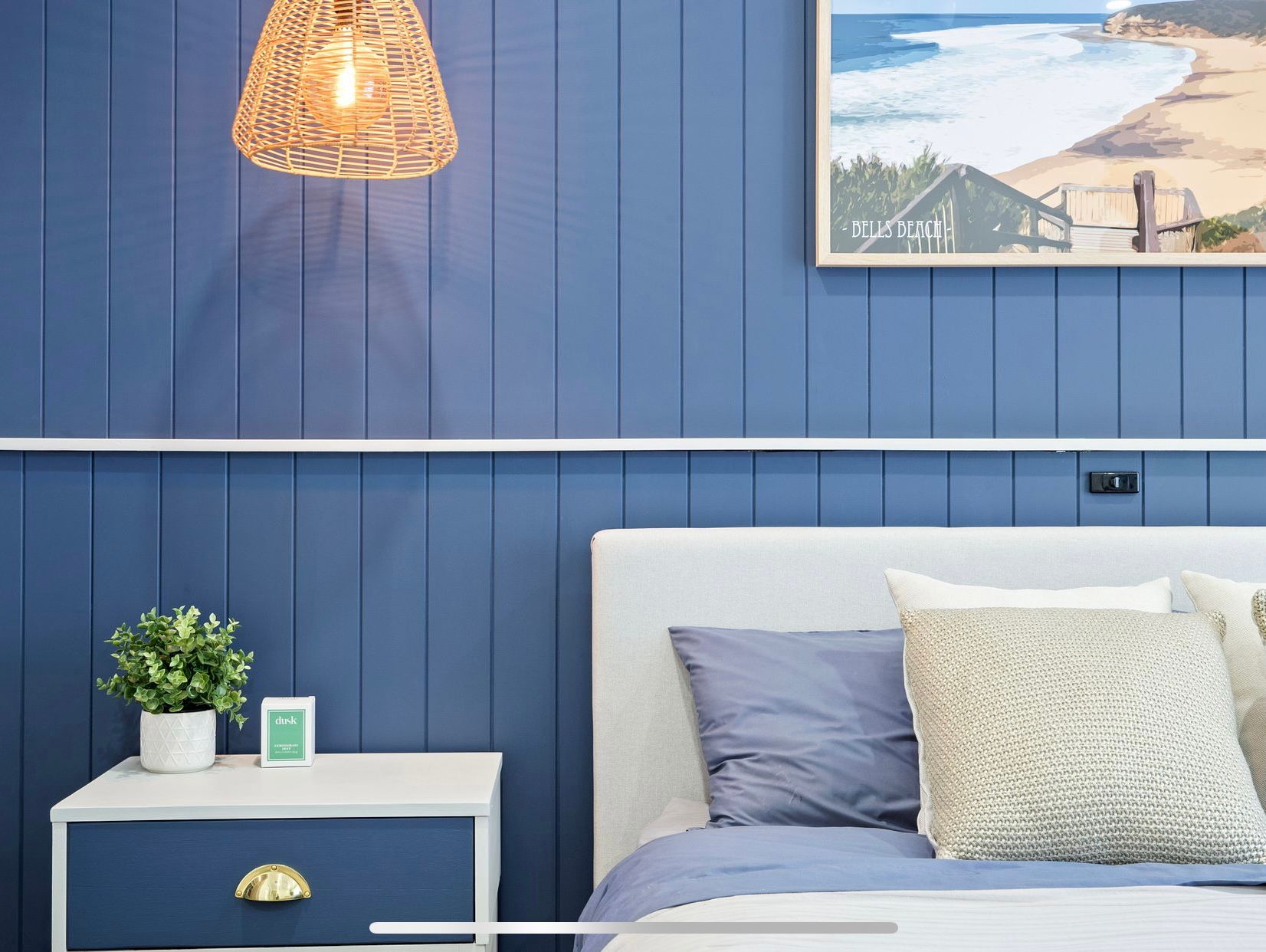 VJ panelling bedroom makeover Bunnings community