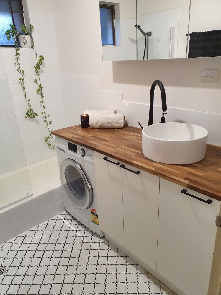 Bathroom makeovers using paint Bunnings community