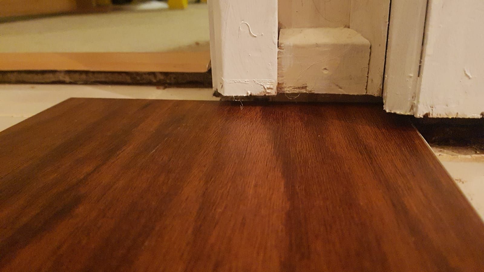 Gap between door trim and flooring Bunnings community