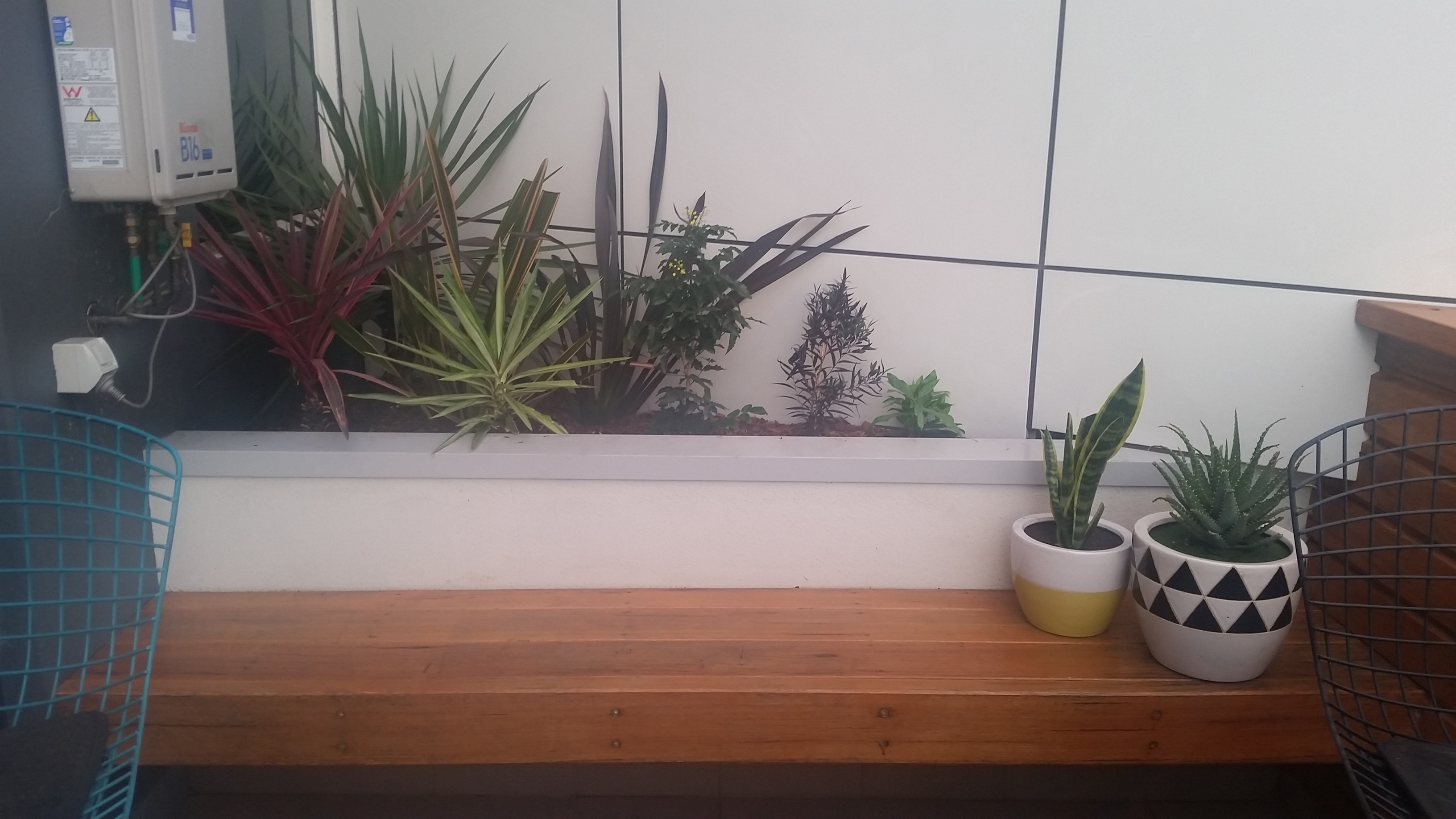 An apartment balcony 'garden' Bunnings community
