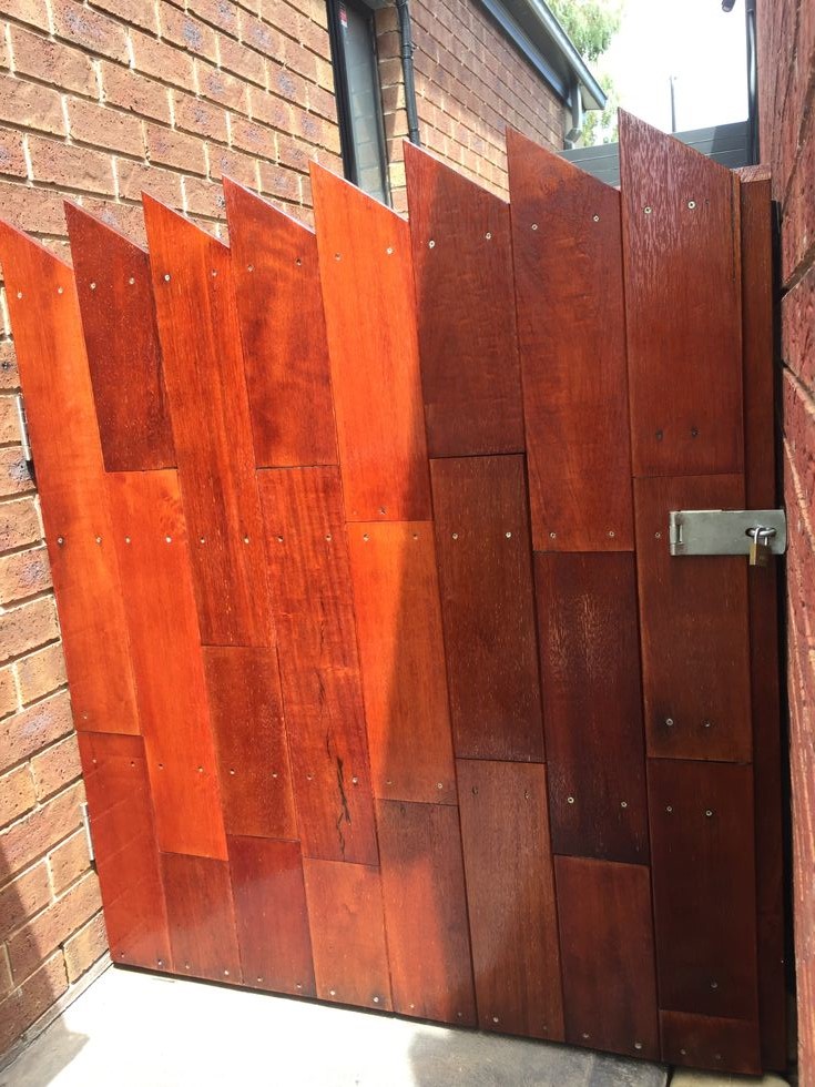 Side gate using decking timber Bunnings community