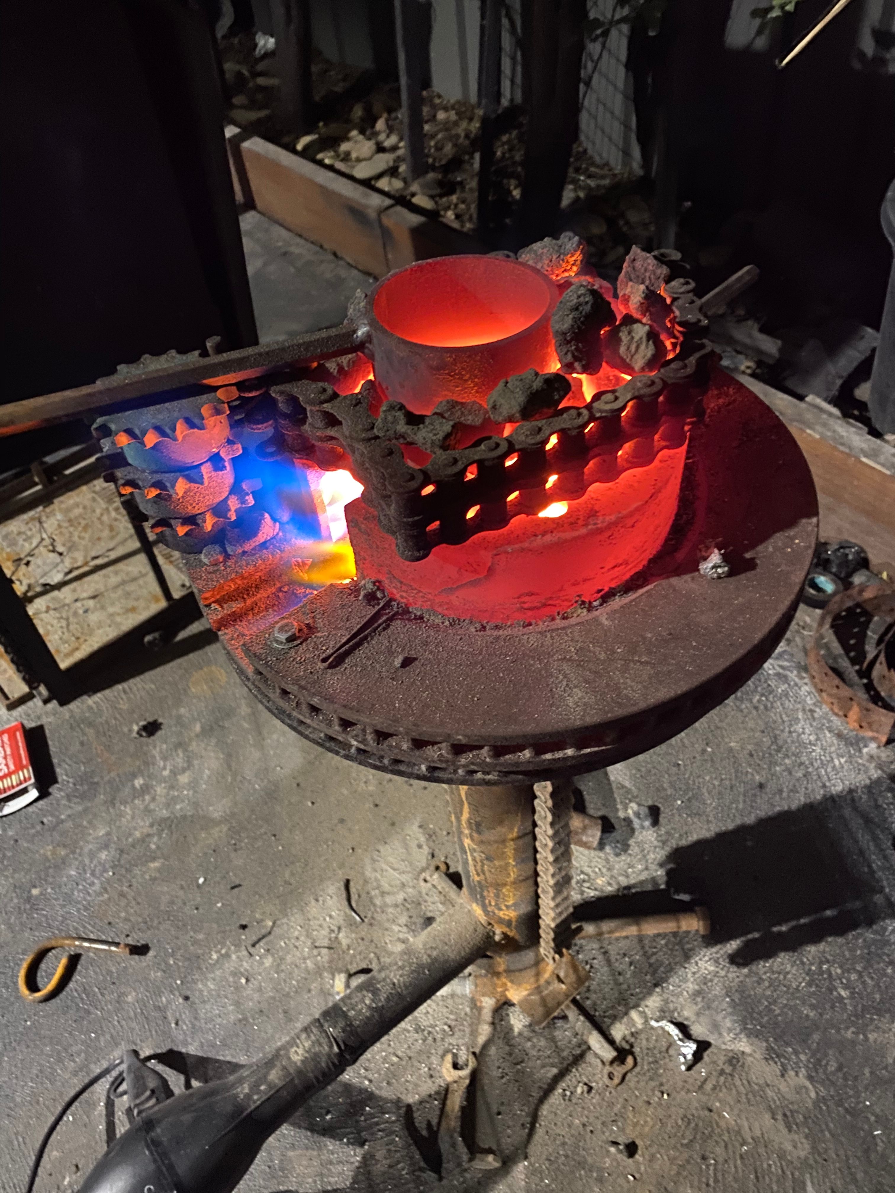 DIY using coal, coke, heat beads, Bunnings community