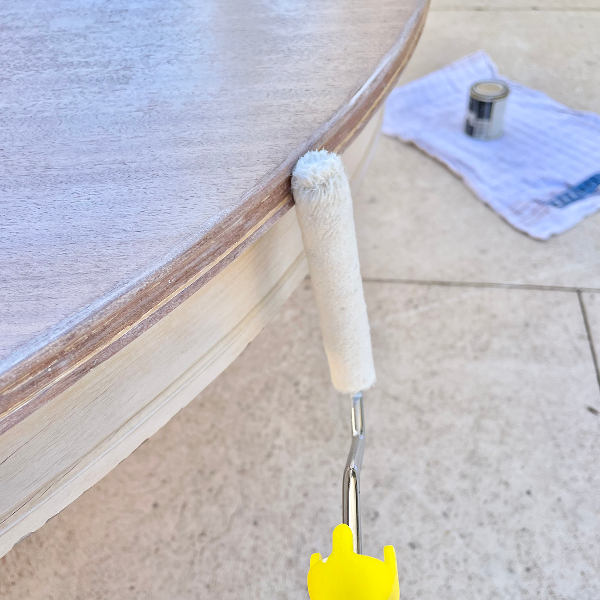 How to lime wash timber furniture Bunnings community