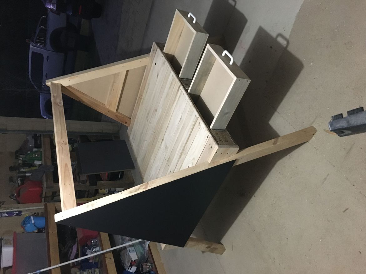 Kids arts and crafts table