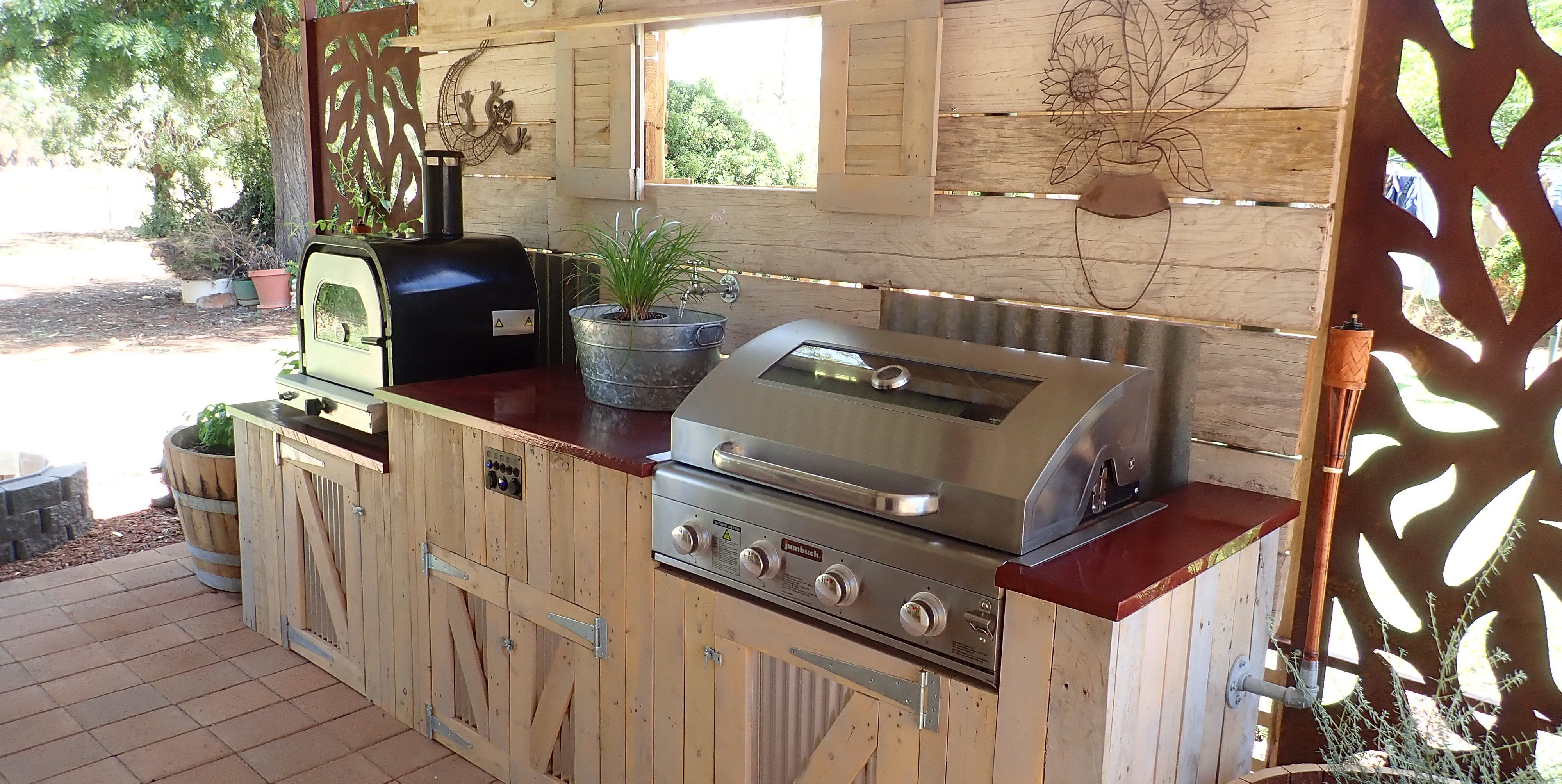 Outdoor kitchen ideas for your home   Bunnings Workshop community