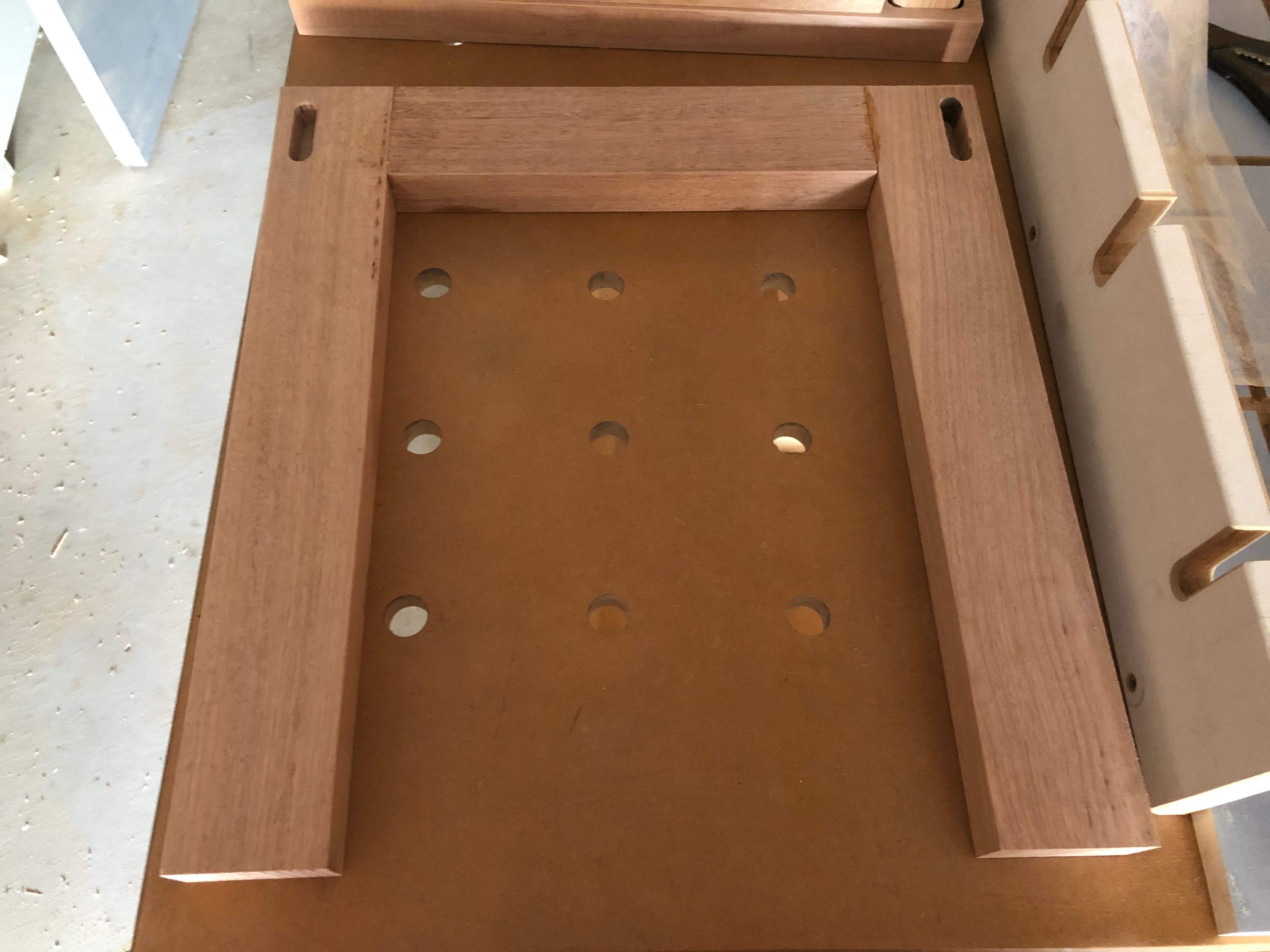 Coffee table with recycled hardwood top Bunnings community