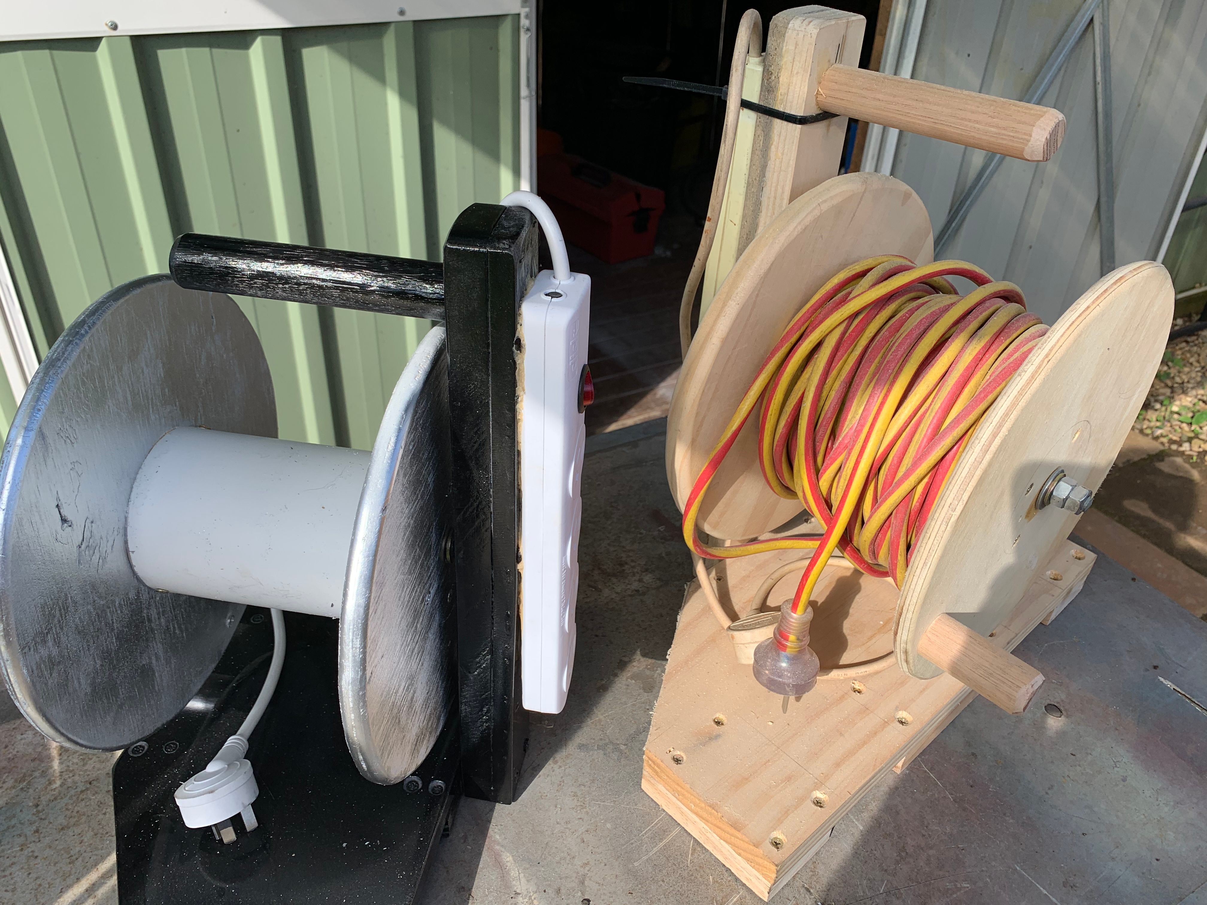 Extension cord organiser Bunnings community