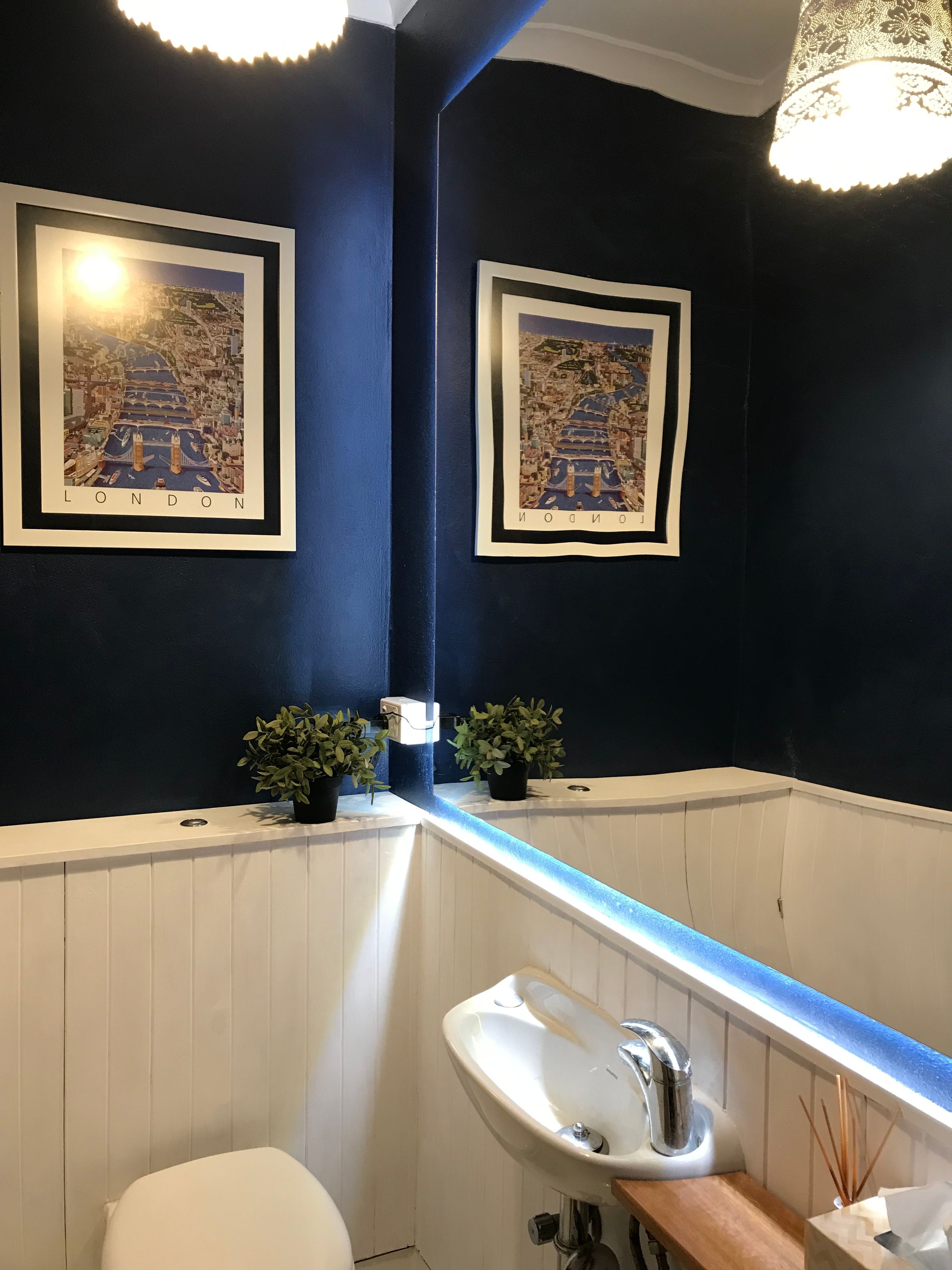 Updated toilet and floating shelves Bunnings community