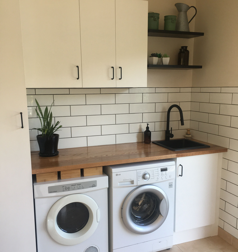 Laundry update with new benchtop and sub... | Bunnings Workshop community