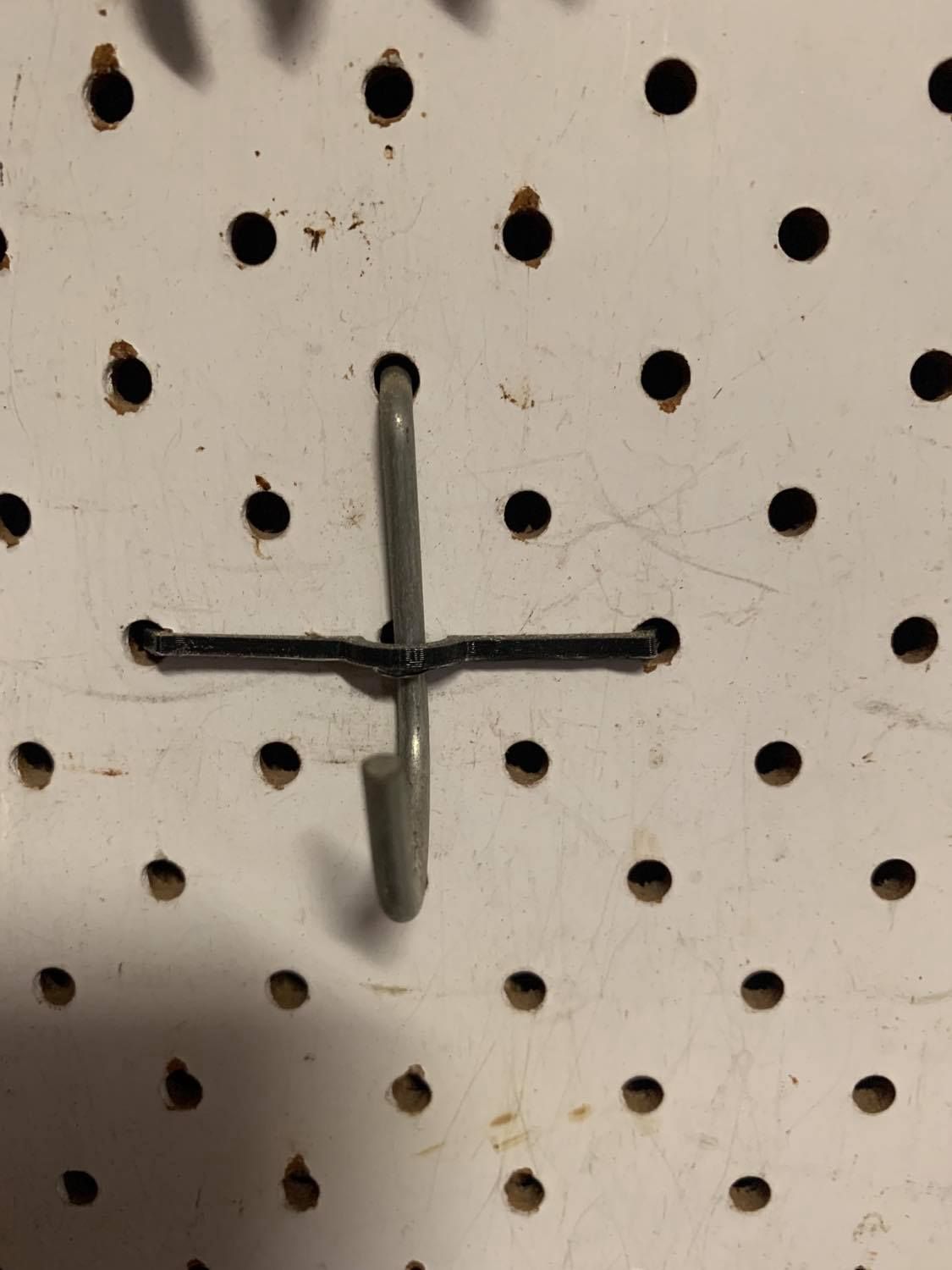 Expanded pegboard tool holder Bunnings community