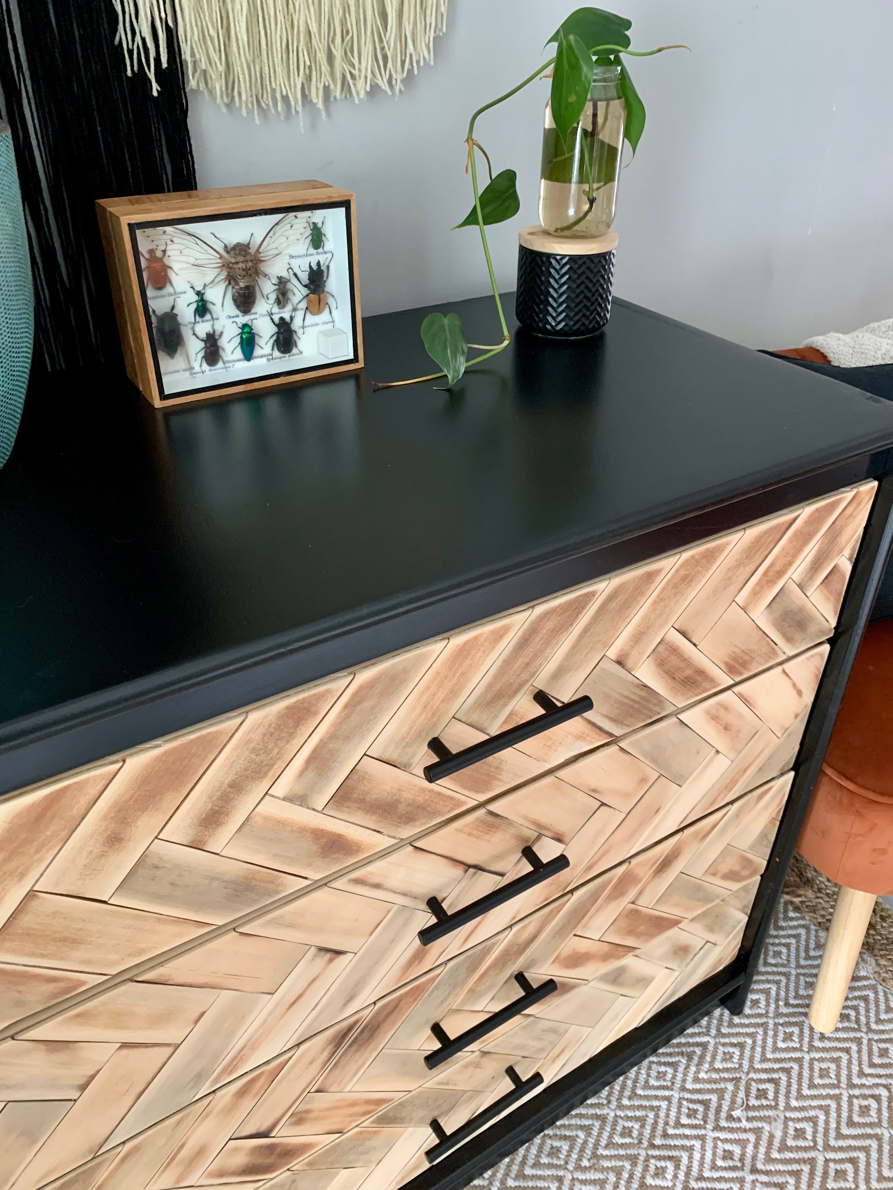 Upcycling a baby change table Bunnings community