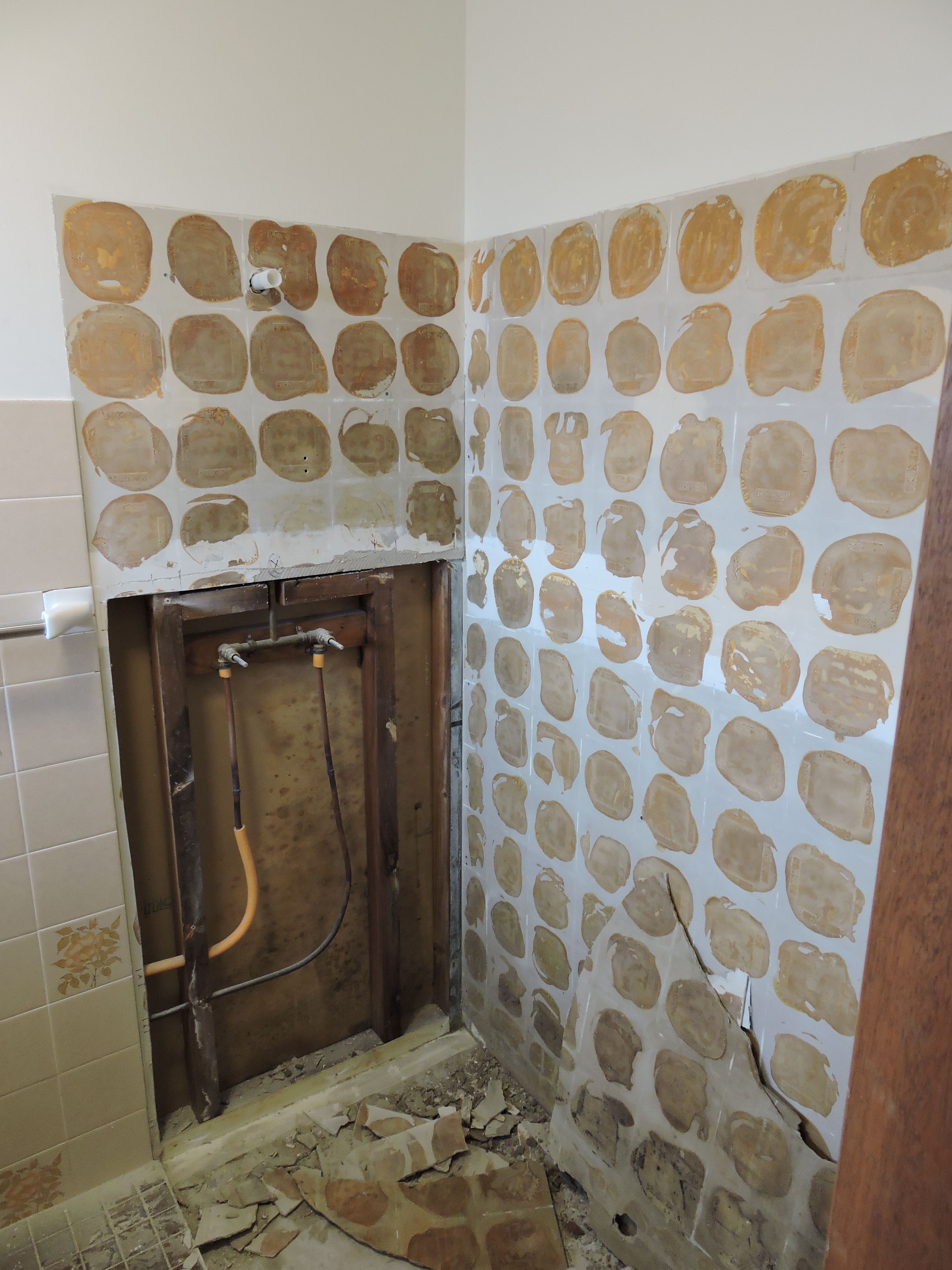 Leaking shower recess, waterproof and re... Bunnings community