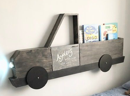 Ute bookshelf
