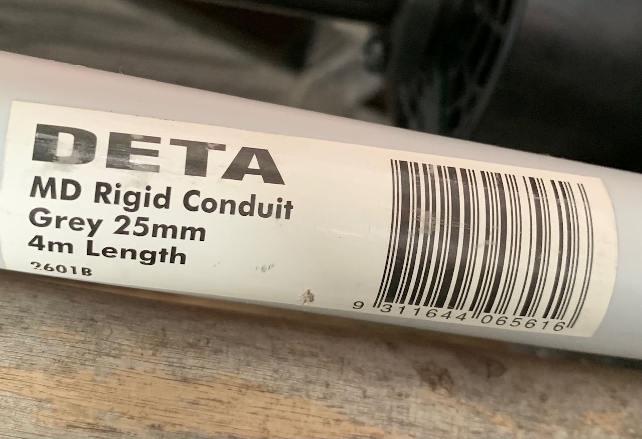 Conduit/Pipe colours Bunnings community