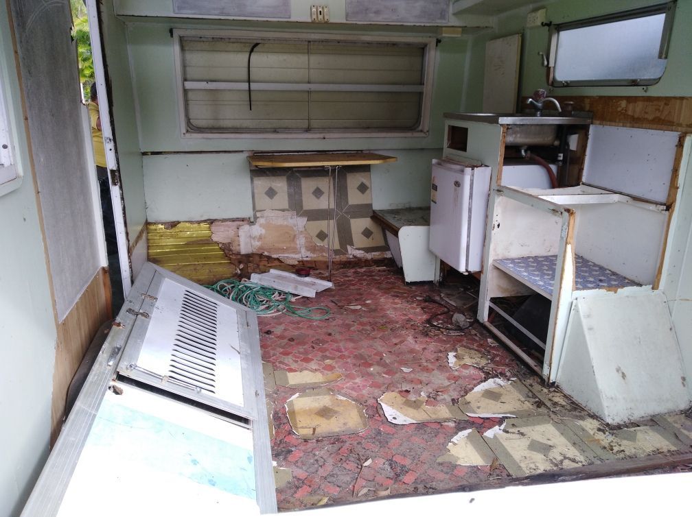 Interior mostly gutted a long time ago