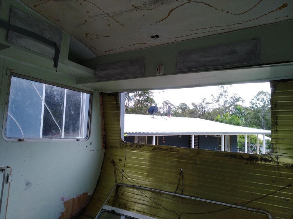 Any frame that was here rotted out a long time ago too