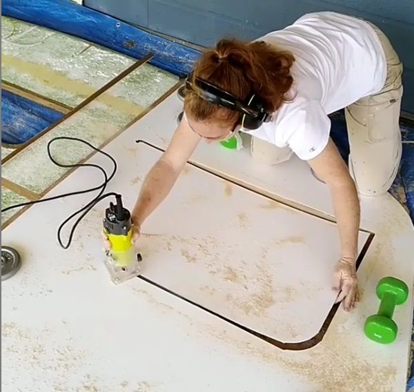 Adding new wall lining