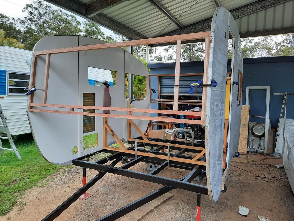 Then it was time to put her all back together again.