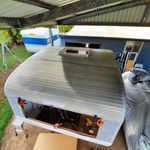 This took 4 of us to put back on!