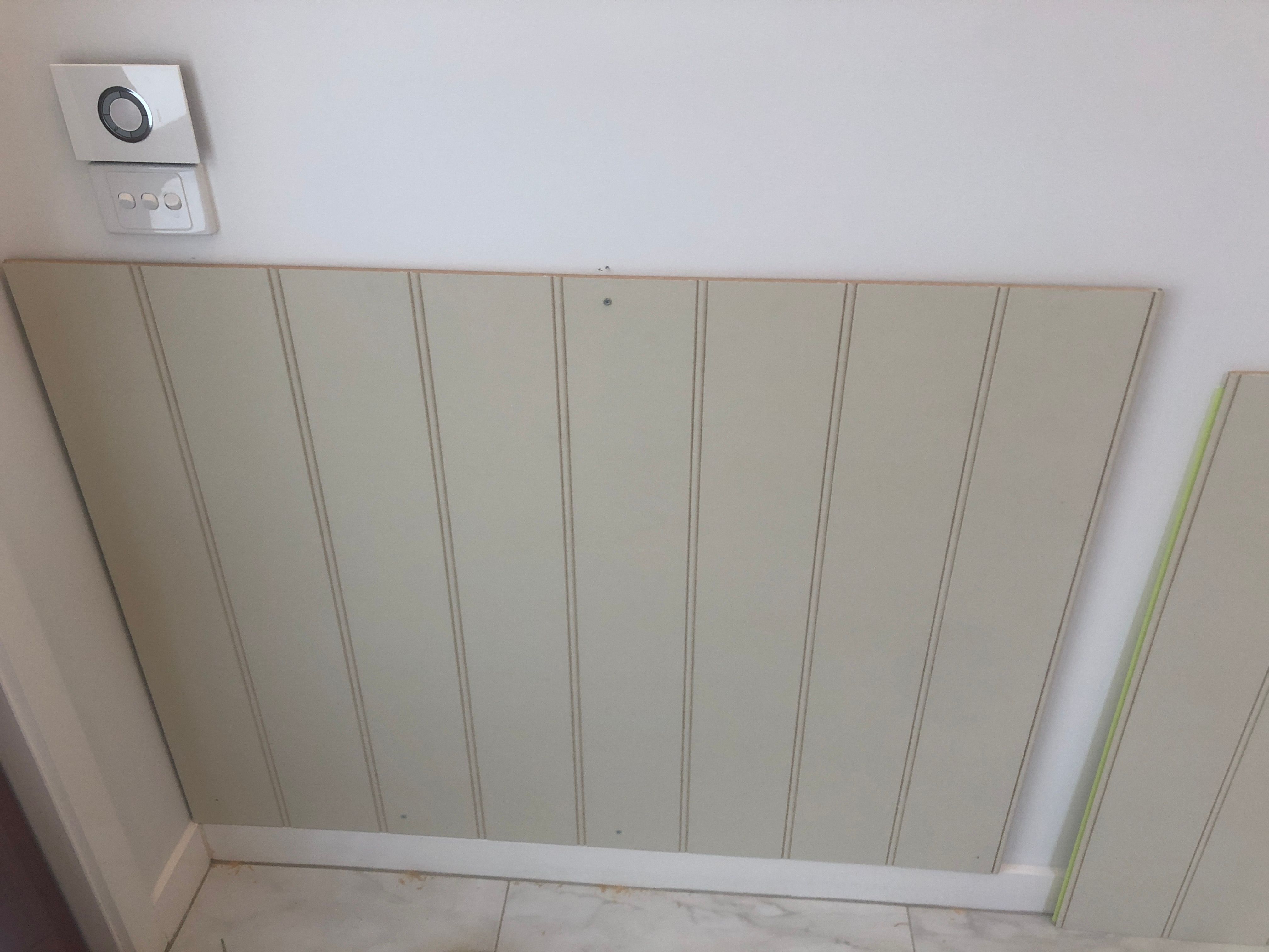 How to attach VJ boards to the wall? Bunnings community