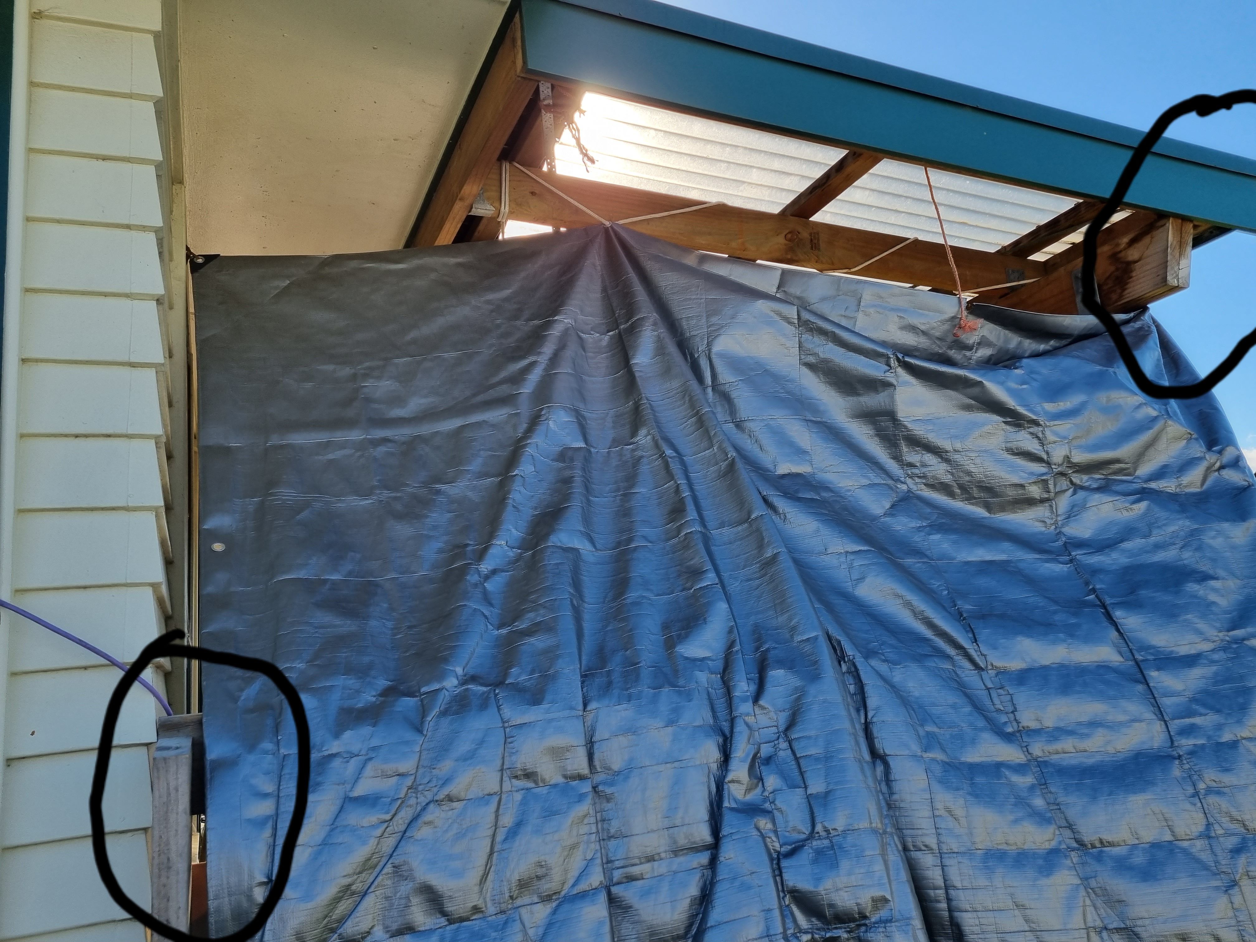 Solved How to put up a bistro blind? Bunnings community