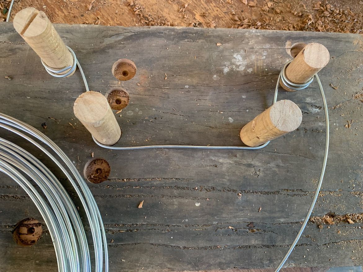 Started off too high, so allow enough room.