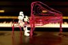 Some other thihgs that can be made with wire. Not many know, Storm Troppers are clasic pianists. This is a bit like Dave Brubeck, can't read music.