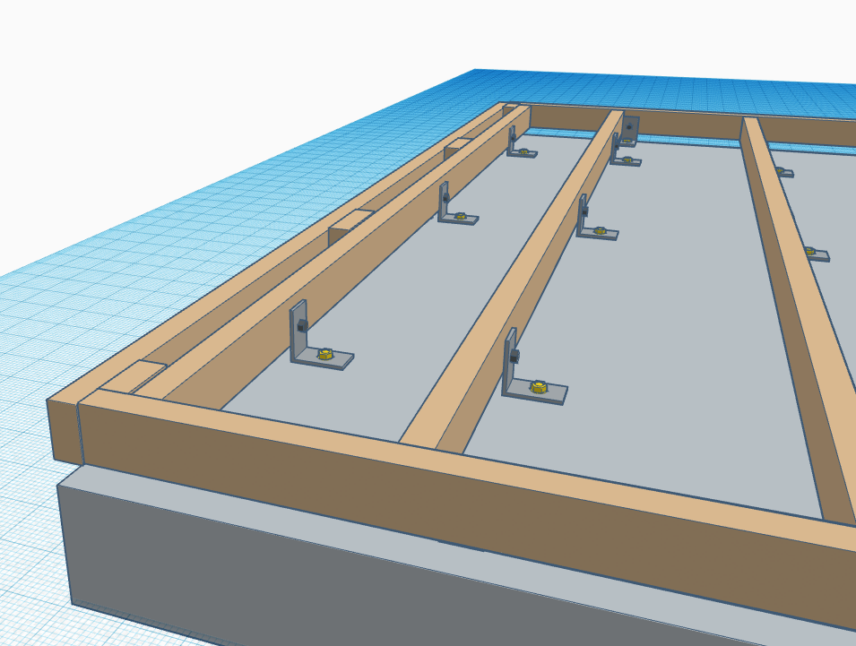 Building a lowlevel deck over concrete Bunnings community