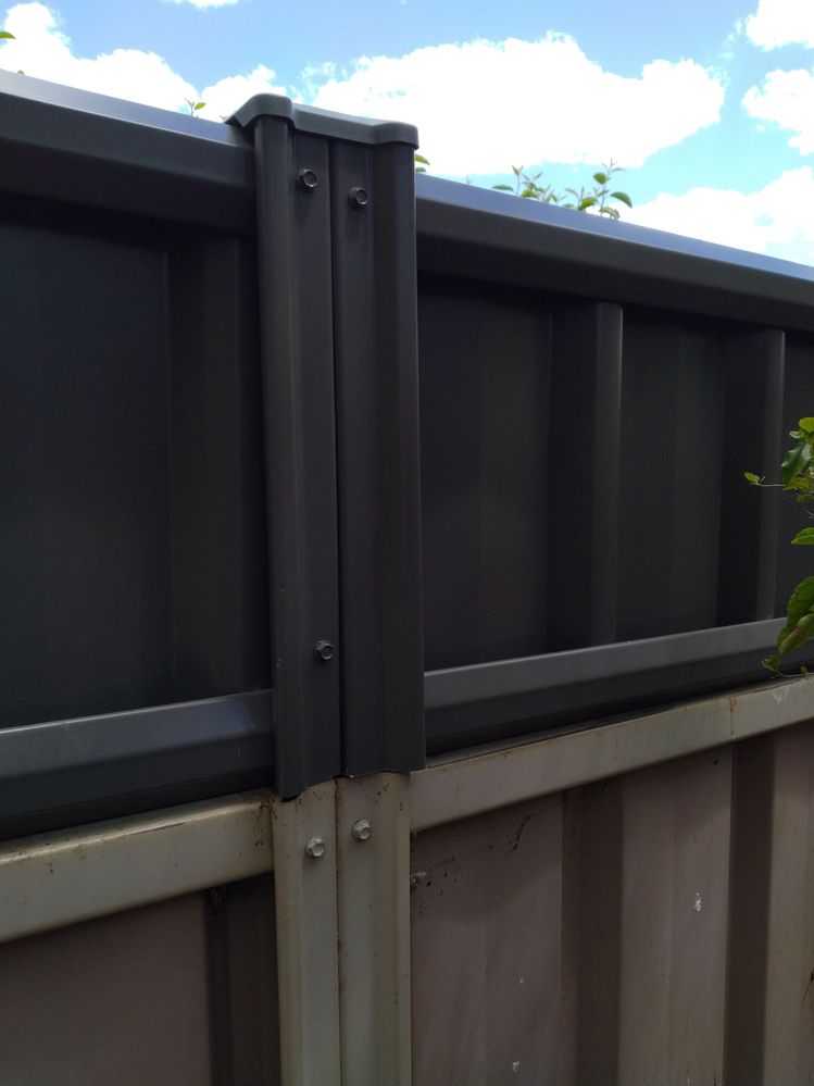 Attaching Colorbond fence extension Page 3 Bunnings community
