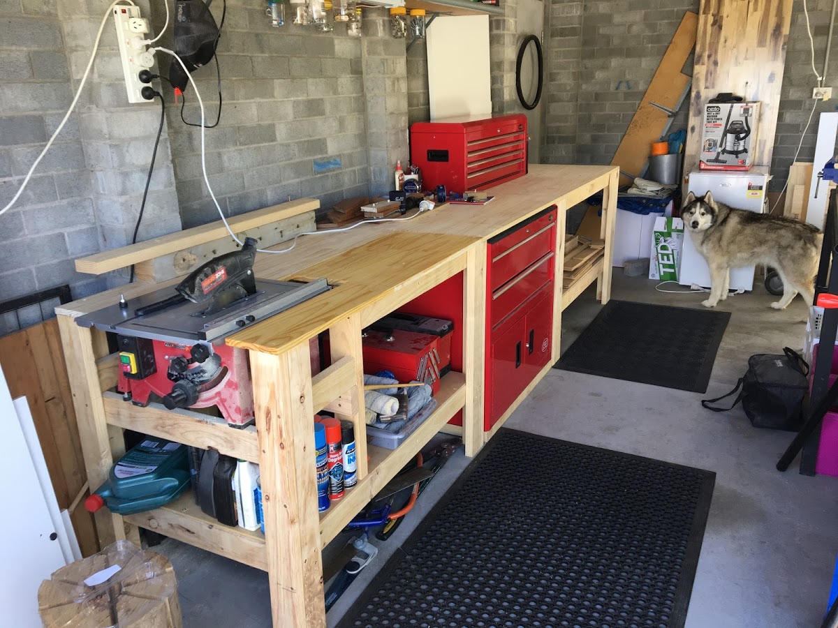 New work benches | Bunnings Workshop community