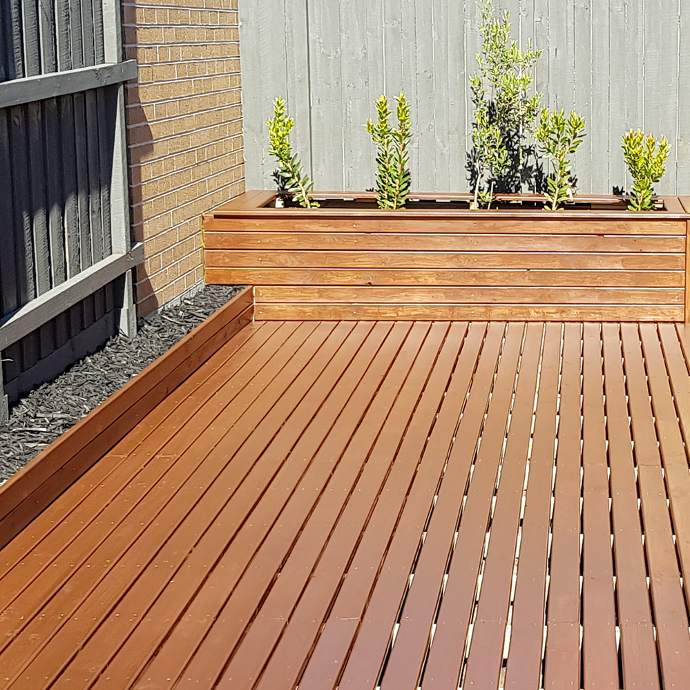 Stained deck by maknilsin