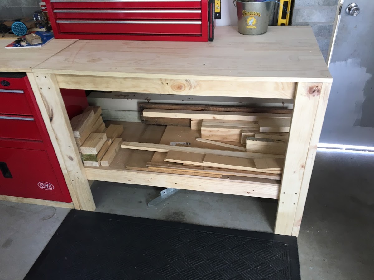 New work benches Bunnings community