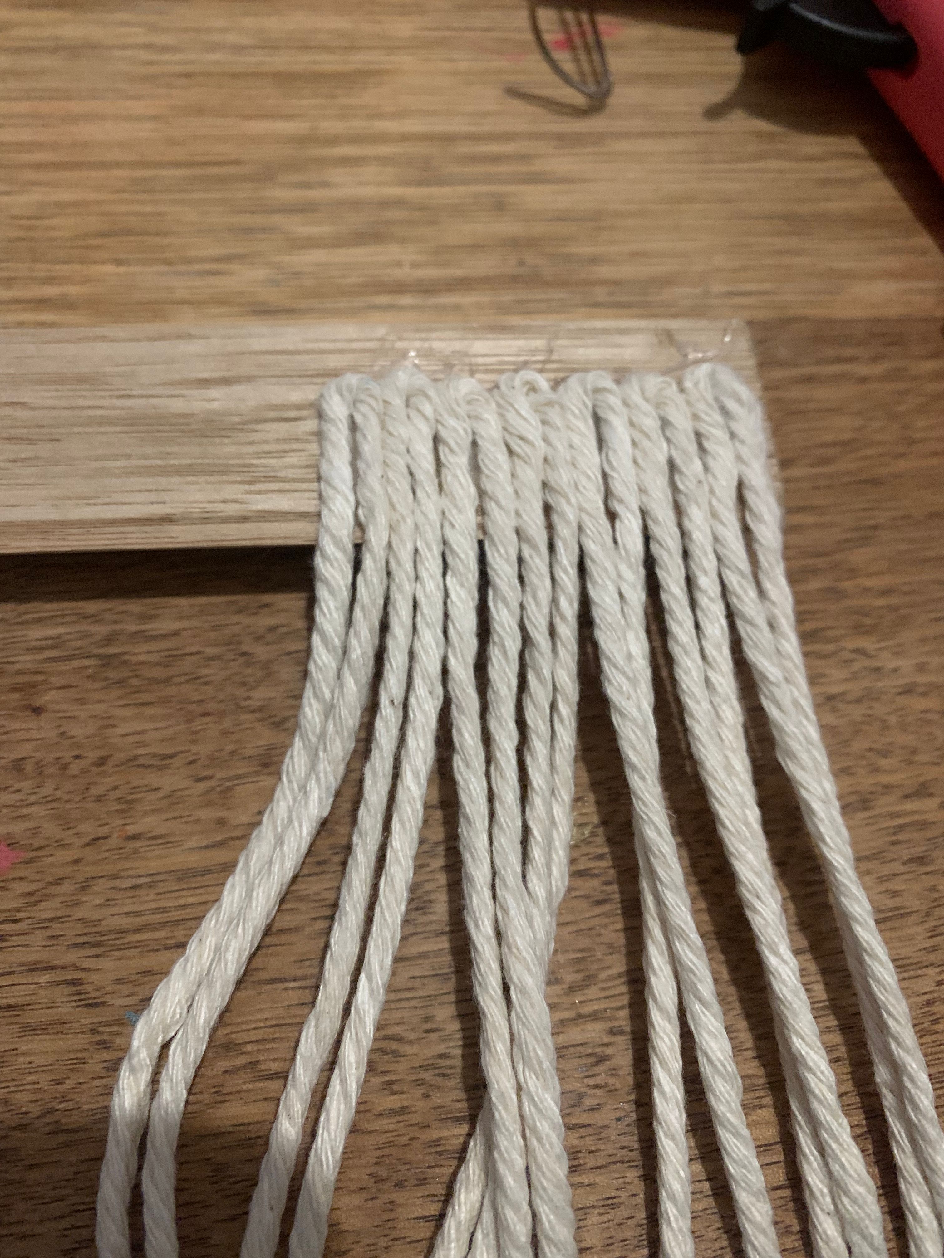 Easy D.I.Y. wall hanging Bunnings community