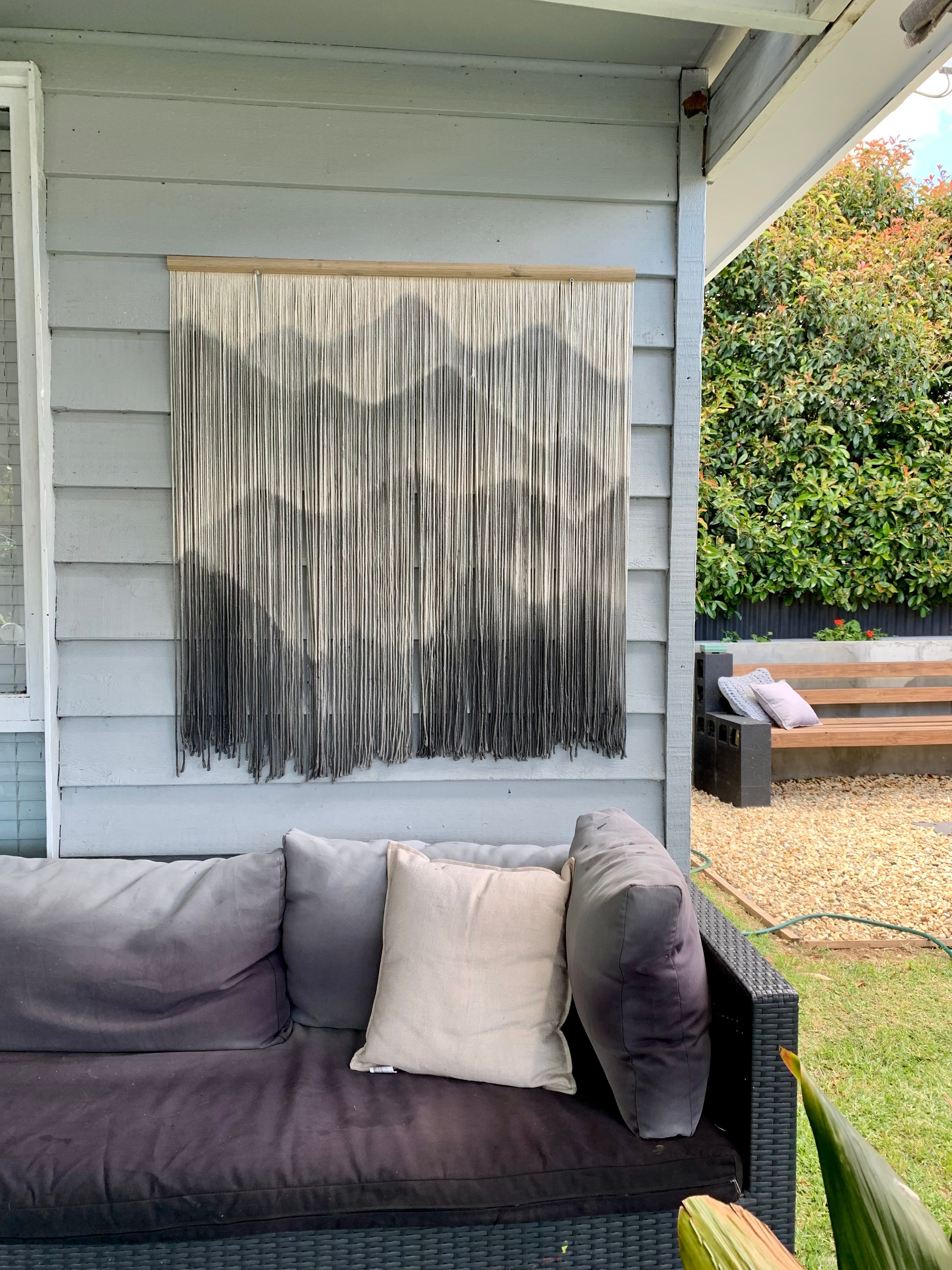 Easy D.I.Y. wall hanging Bunnings community