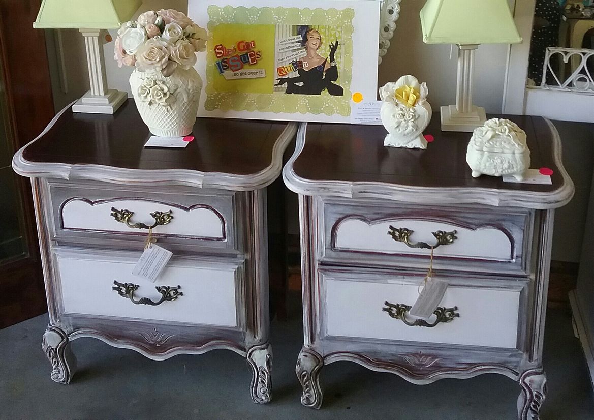 shabby chic cabinet