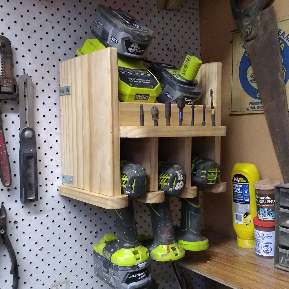 Custom tool holders on French cleat wall Bunnings community