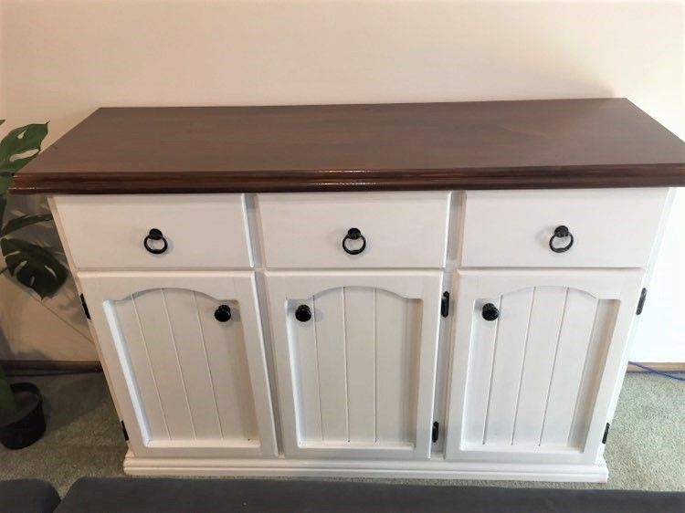 Hamptonsstyle upcycled buffet Bunnings community