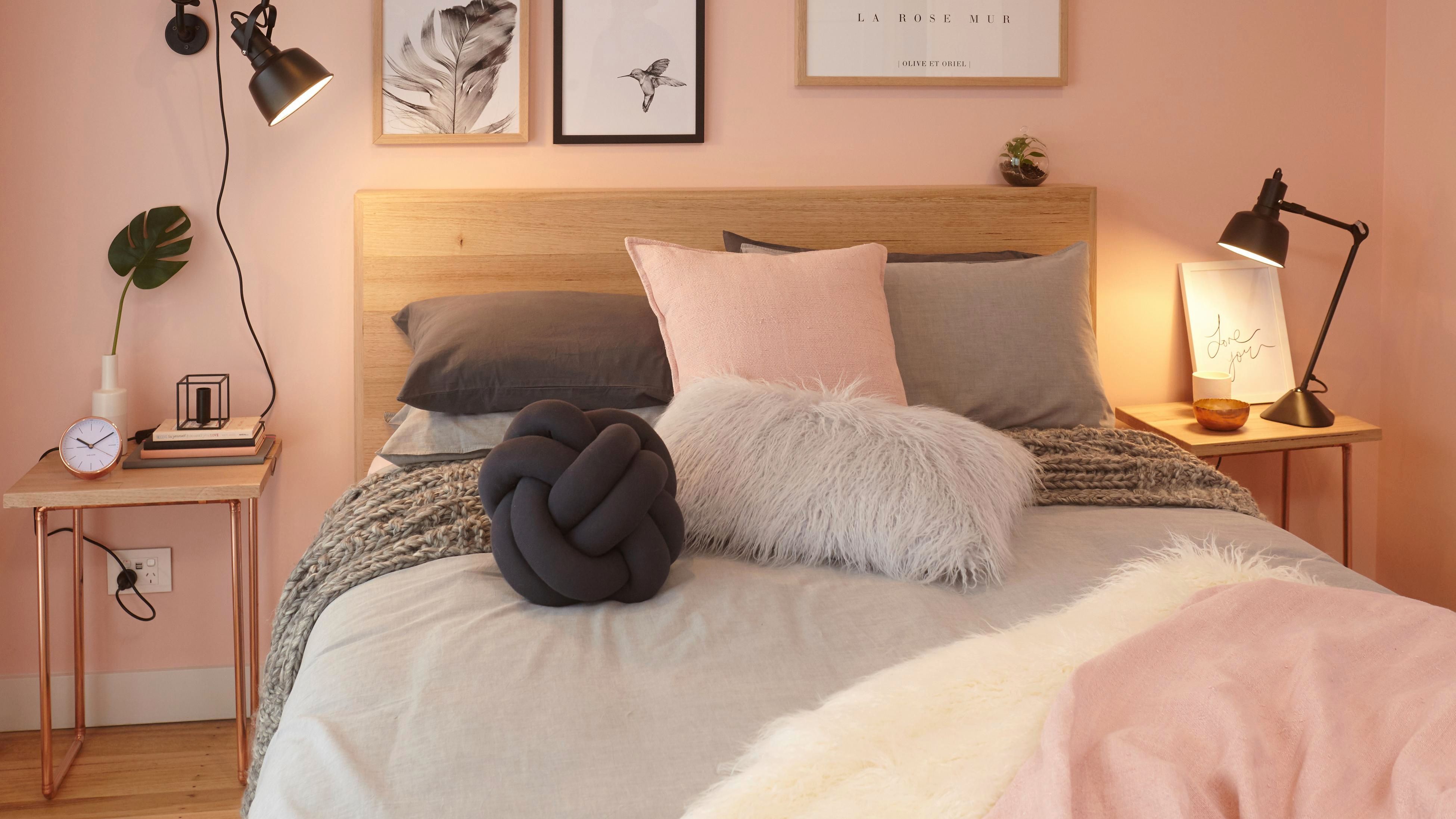 Bedheads and picture ledge feature walls Bunnings community