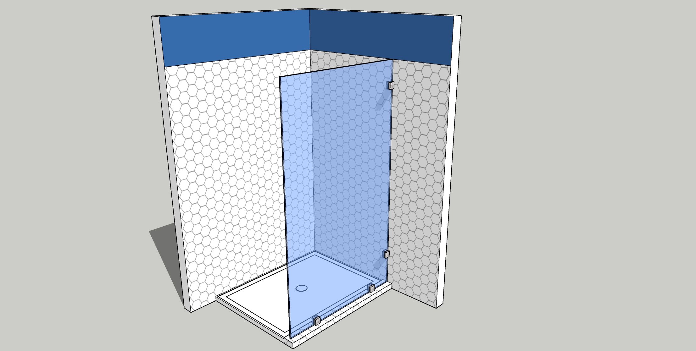 Installing a frameless shower screen wit... Bunnings community