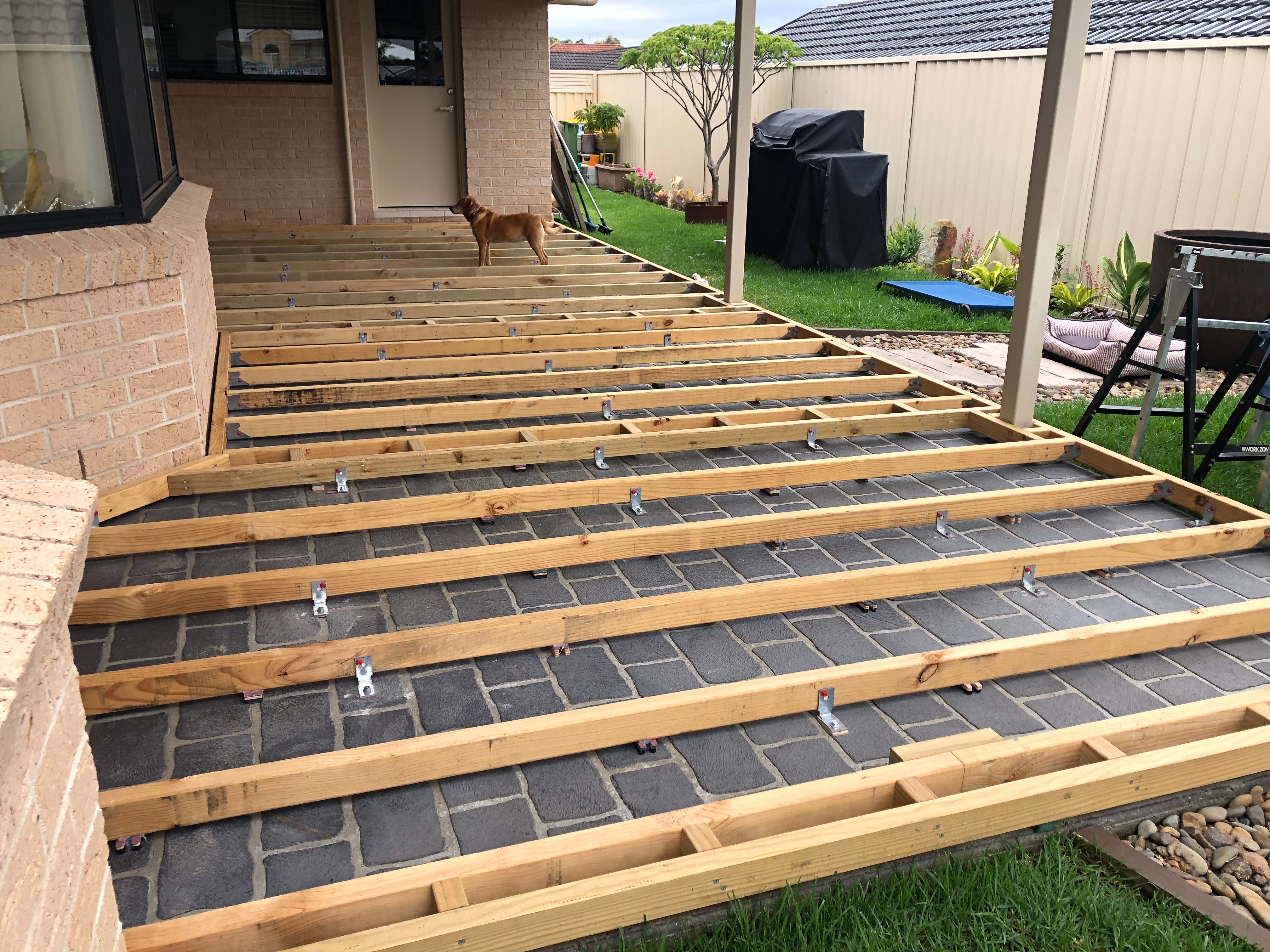Composite Decking Over Concrete