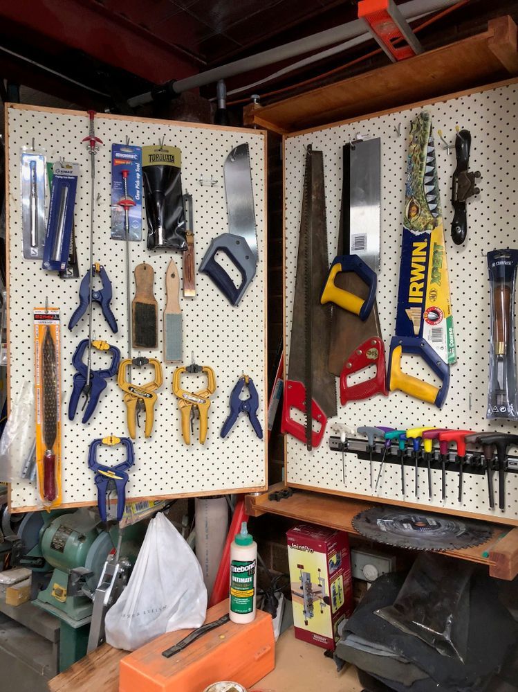 Custom tool storage shelf Bunnings community