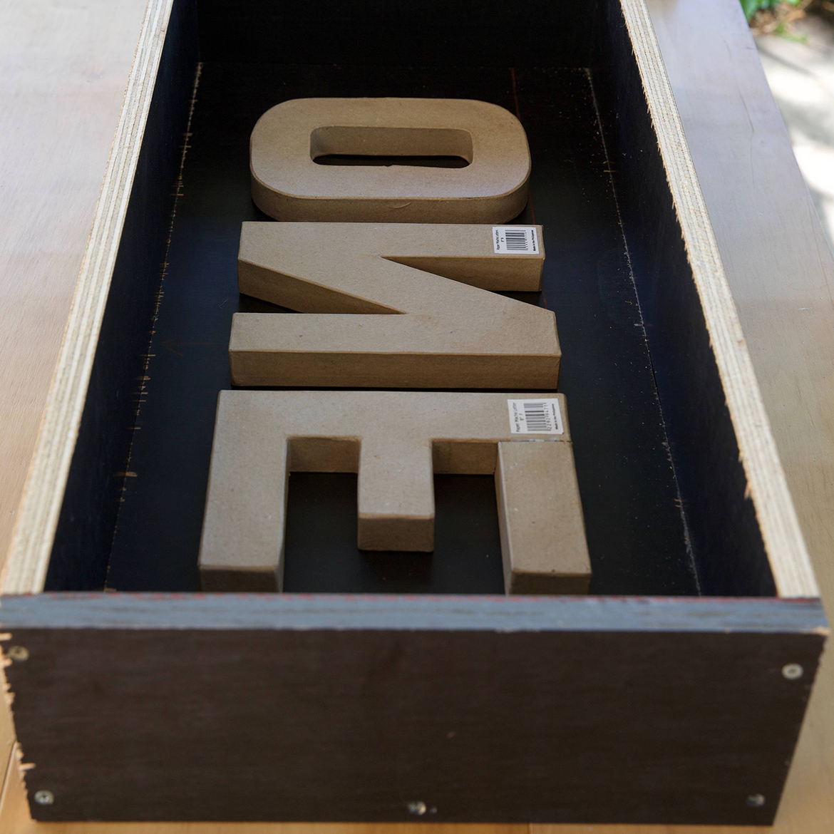 How to create concrete house numbers Bunnings community