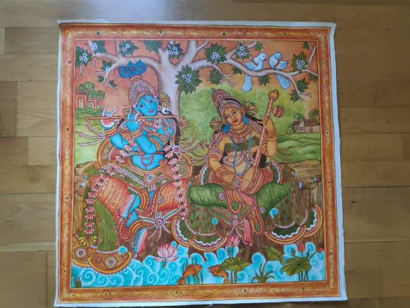 How to frame a canvas painting Bunnings community