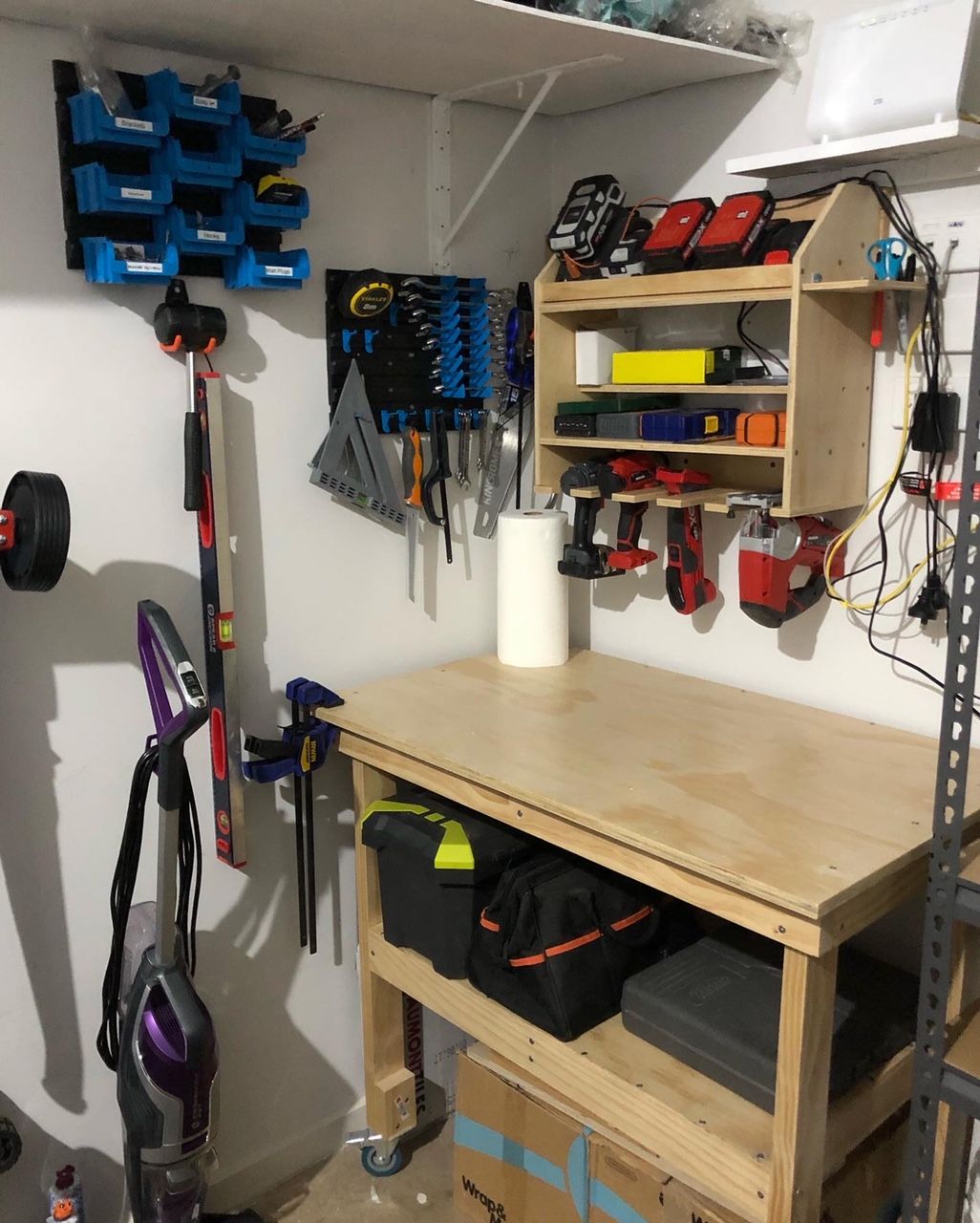 Power tool charging and storage station Bunnings community